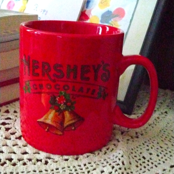 Hershey Chocolate Red Oversized Mug - Picture 1 of 6